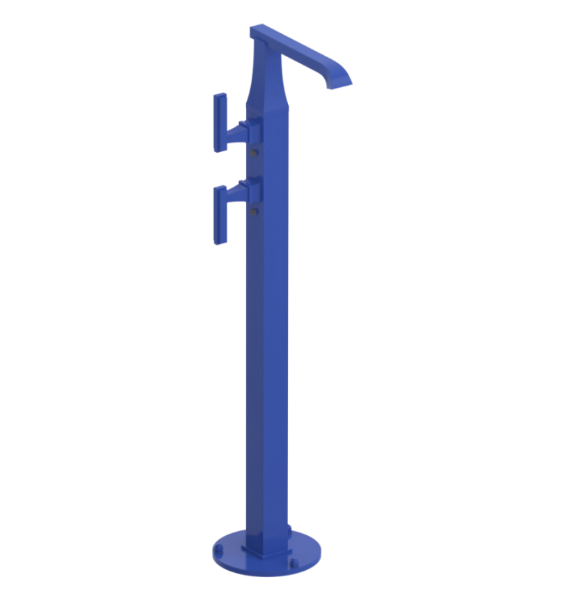 Rubinet 3FMQL Floor Mount Tub Filler