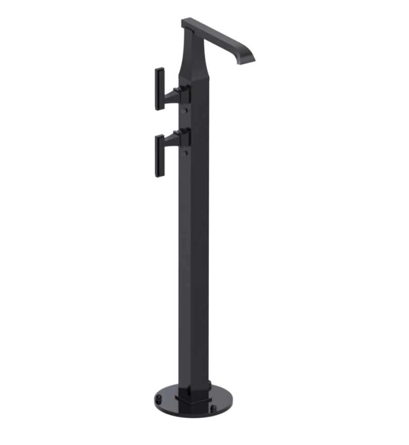 Rubinet 3FMQL Floor Mount Tub Filler