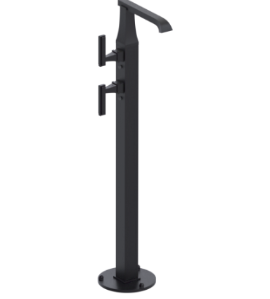 Rubinet 3FMQL Floor Mount Tub Filler
