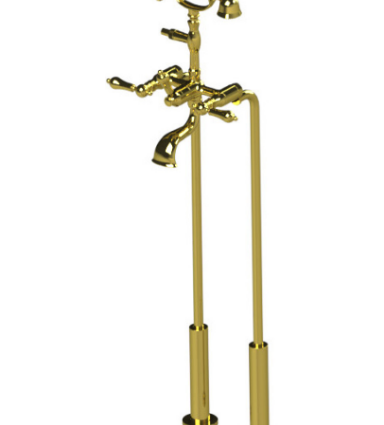 Rubinet 3FRML Floor Mount Tub Filler With Hand Held Shower - Parent