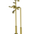 Rubinet 3FRML Floor Mount Tub Filler With Hand Held Shower - Parent