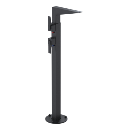 Rubinet 3FRSL Floor Mount Tub Filler