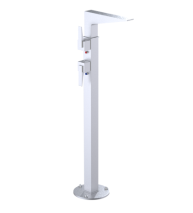 Rubinet 3FRSL Floor Mount Tub Filler