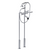 Rubinet 3FRVL Floor Mount Tub Filler With Hand Held Shower
