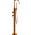 Rubinet 3GGLC Floor Mount Tub Filler With Hand Held Shower, Lasalle Spout