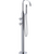 Rubinet 3GGLC Floor Mount Tub Filler With Hand Held Shower, Lasalle Spout