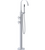 Rubinet 3GGLC Floor Mount Tub Filler With Hand Held Shower, Lasalle Spout