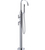 Rubinet 3GGLL Floor Mount Tub Filler with Hand Held Shower with La Salle Spout