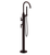 Rubinet 3GGLL Floor Mount Tub Filler with Hand Held Shower with La Salle Spout