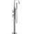 Rubinet 3GGLL Floor Mount Tub Filler with Hand Held Shower with La Salle Spout