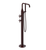 Rubinet 3GGNC Floor Mount Tub Filler With Hand Held Shower