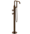 Rubinet 3GGNC Floor Mount Tub Filler With Hand Held Shower