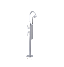 Rubinet 3GHLL Floor Mount Tub Filler with LaSalle Spout with Hand Held Shower - Parent