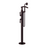 Rubinet 3GHOL Floor Mount Tub Filler with Hand Held Shower