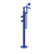Rubinet 3GHOR Floor Mount Tub Filler With Hand Held Shower