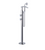 Rubinet 3GHOR Floor Mount Tub Filler With Hand Held Shower