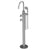 Rubinet 3GLAC Floor Mount Tub Filler With Hand Held Shower