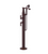 Rubinet 3GMQL Floor Mount Tub Filler With Hand Held Shower