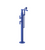 Rubinet 3GMQL Floor Mount Tub Filler With Hand Held Shower