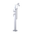 Rubinet 3GMQL Floor Mount Tub Filler With Hand Held Shower