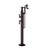 Rubinet 3GMQL Floor Mount Tub Filler With Hand Held Shower