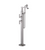 Rubinet 3GMQL Floor Mount Tub Filler With Hand Held Shower