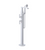 Rubinet 3GMQL Floor Mount Tub Filler With Hand Held Shower