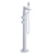Rubinet 3GRSQ Floor Mount Tub Filler With Hand Held Shower