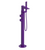 Rubinet 3GRSQ Floor Mount Tub Filler With Hand Held Shower