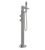 Rubinet 3GRSQ Floor Mount Tub Filler With Hand Held Shower