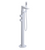 Rubinet 3GRSQ Floor Mount Tub Filler With Hand Held Shower