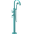 Rubinet 3GRTL Floor Mount Tub Filler with Hand Held Shower