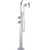 Rubinet 3GRTQ Floor Mount Tub Filler with Hand Held Shower