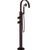 Rubinet 3GRTQ Floor Mount Tub Filler with Hand Held Shower