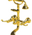 Rubinet 3WETL Wall Mount Tub Filler With Hand Held Shower