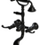 Rubinet 3WETL Wall Mount Tub Filler With Hand Held Shower