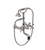 Rubinet 3WFMC Wall Mount Tub Filler With Hand Held Shower