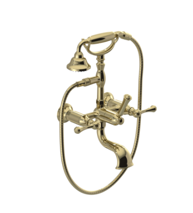 Rubinet 3WFML Wall Mount Tub Filler With Hand Held Shower - Parent