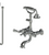 Rubinet 3WHXL Wall Mount Tub Filler With Hand Held Shower