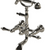 Rubinet 3WRML Wall Mount Tub Filler With Hand Held Shower