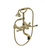 Rubinet 3WRVL Wall Mount Tub Filler With Hand Held Shower