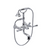 Rubinet 3WRVL Wall Mount Tub Filler With Hand Held Shower