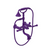 Rubinet 3WRVL Wall Mount Tub Filler With Hand Held Shower