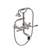 Rubinet 3WRVL Wall Mount Tub Filler With Hand Held Shower