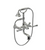 Rubinet 3WRVL Wall Mount Tub Filler With Hand Held Shower