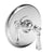 Newport Brass 4-2454BP Sutton Balanced Pressure Shower Trim Plate w/ Handle Less Showerhead Arm & Flange