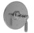 Newport Brass 4-3254BP Clemens Balanced Pressure Shower Trim Plate With Handle. Less Showerhead, Arm And Flange.