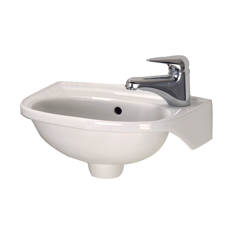 Barclay 4-551 Tina Wall Hung Basin Right Hole With Hangers - Parent