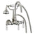 Barclay 4022-PL Hand Shower Faucet With Code Spout Porc Holders