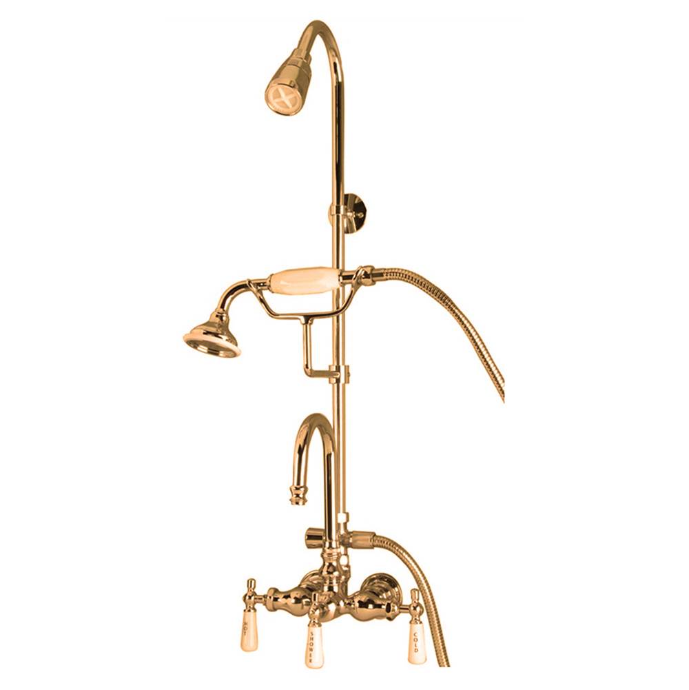 Barclay 4024-PL Converto Shower With Handheld Shower Riser Acry Tub